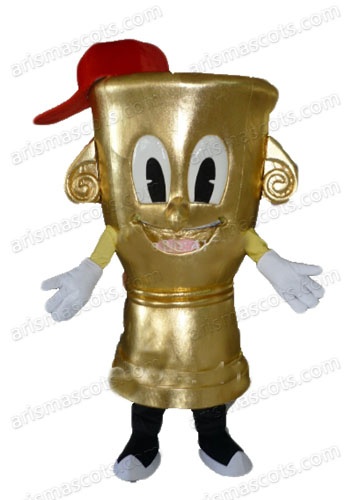 Torch Mascot Costume