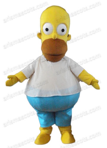 The Simpsons mascot