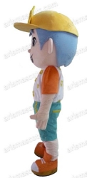Boy mascot costume