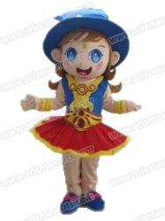 Girl Mascot Costume