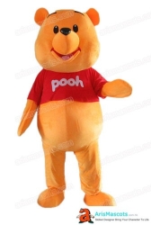 Winnie Pooh mascot costume