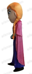 Frozen Princess  Anna mascot