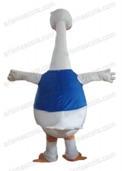 Egret Mascot Costume