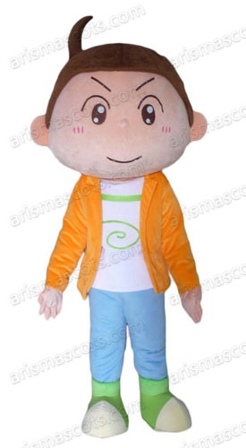 Boy mascot costume