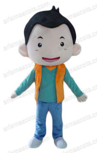 Boy mascot costume