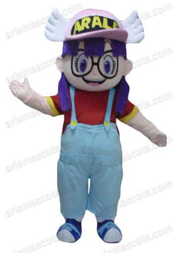 Girl Mascot Costume