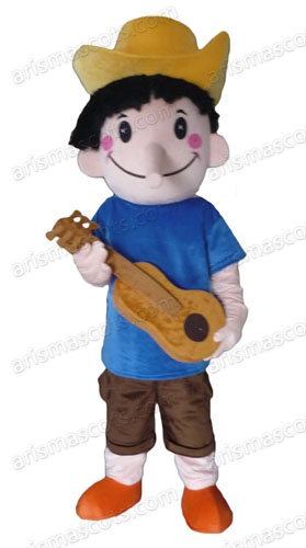 Boy mascot costume