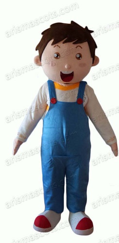 Boy mascot costume