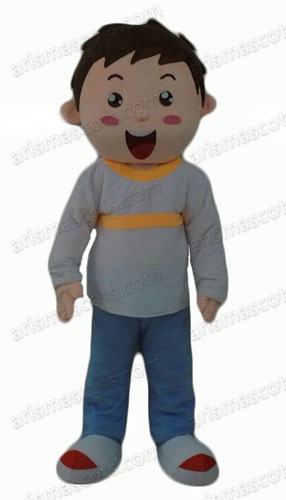 Boy mascot costume