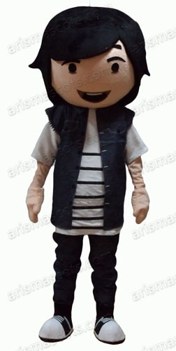 Boy mascot costume