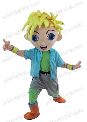 Boy mascot costume