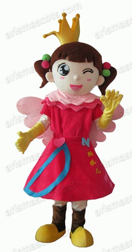 Girl Mascot Costume