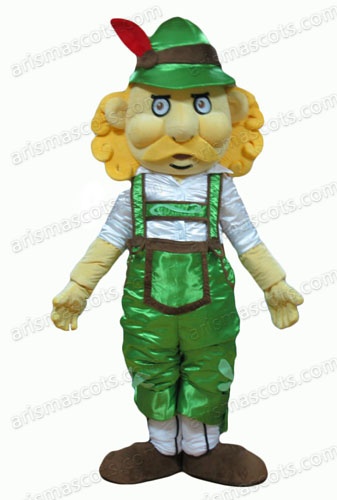 Mr & Mrs Clown Mascot Costume