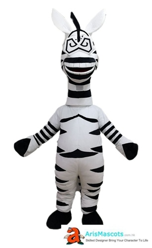 Madagascar Zebra mascot
