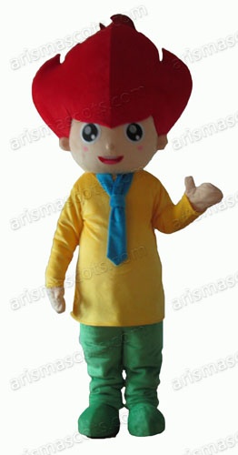 Boy mascot costume