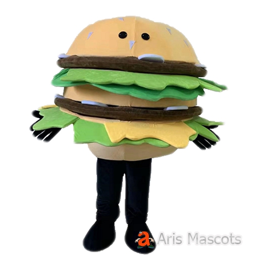 Hamburger Mascot Costume