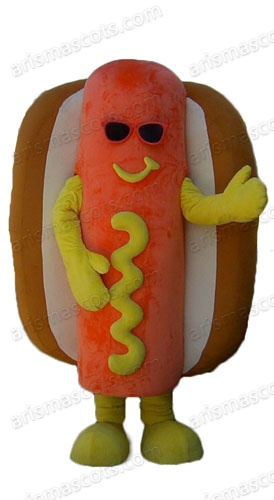 Hot Dog Mascot costume