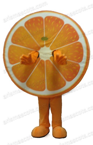 Orange Mascot Costume