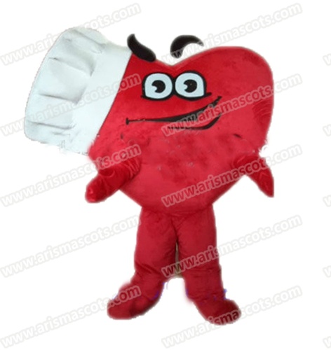 Heart Mascot Costume