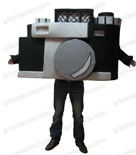 Camera Mascot Costume