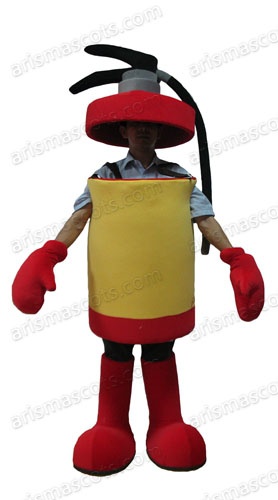 Extinguisher Mascot Costume