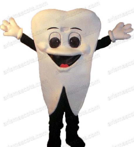 Tooth Mascot Costume