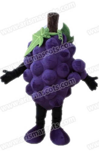 Grape Mascot Costume