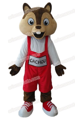 Squirrel mascot costume