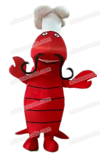 Lobster mascot costume