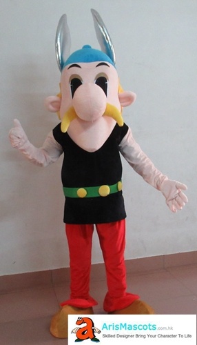 Asterix Obelix mascot costume cartoon mascot costumes for sale professional  mascots production