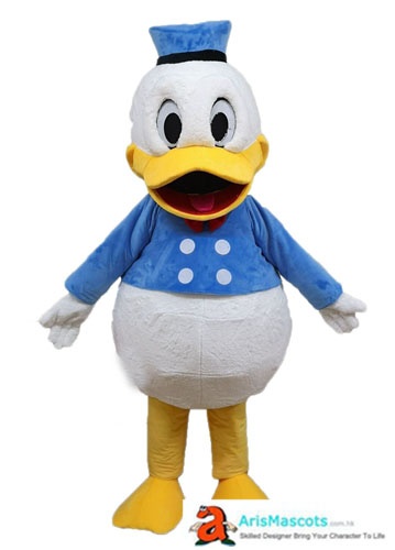 New Donald Duck Mascot Costume Halloween X’mas cosplay Fancy Dress Adult Size