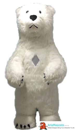 Inflatable Polar Bear Costume