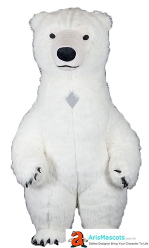 Inflatable Polar Bear Costume