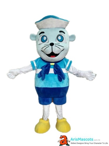 Boy Seal Mascot