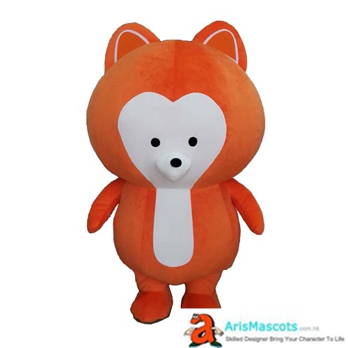adult inflatable costume Fox mascot costume for birthday party cartoon ...