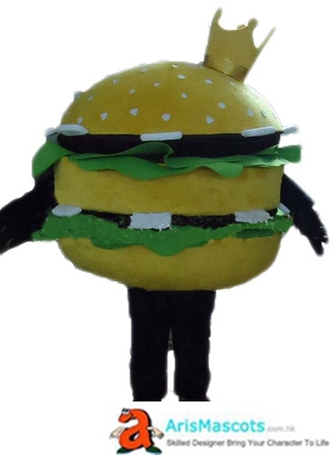 Hamburger Mascot Costume