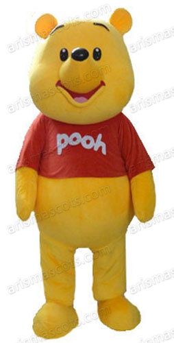 Winnie Pooh mascot costume