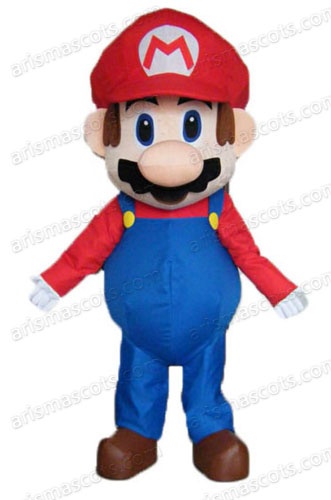 adult mario bros mascot costume for birthday party cartoon mascot costumes  for sale custom mascots made
