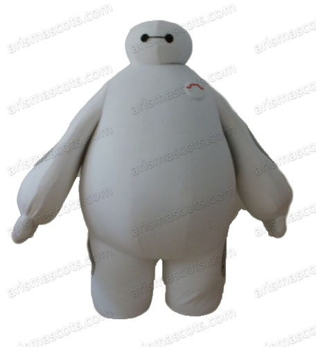 Superhero Baymax mascot costume