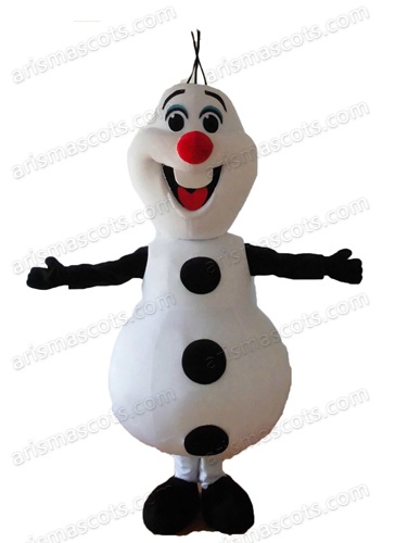 Frozen Olaf Snowman mascot