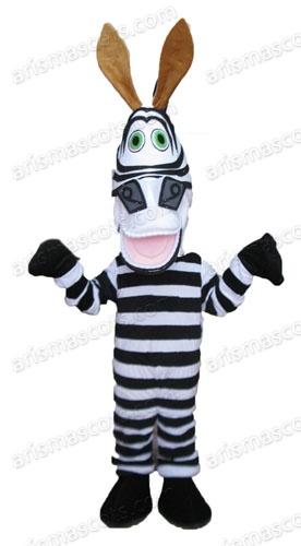 Madagascar Zebra mascot
