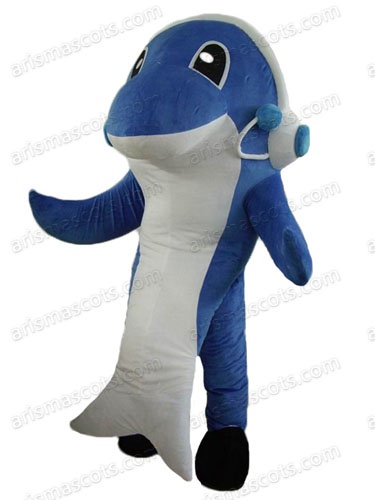 Dolphin Mascot Costume