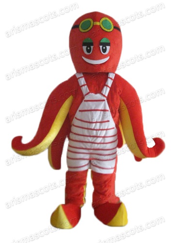 Octopus mascot costume