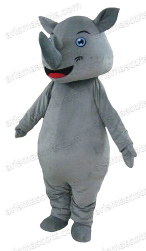 Rhino mascot costume