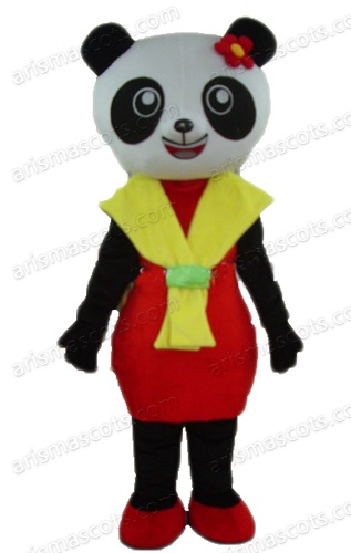 Panda mascot costume