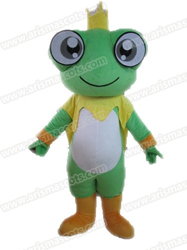 Prince Frog mascot costume