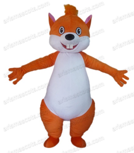 Squirrel mascot costume