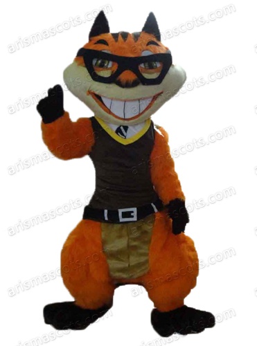 Ebullient Squirrel mascot costume