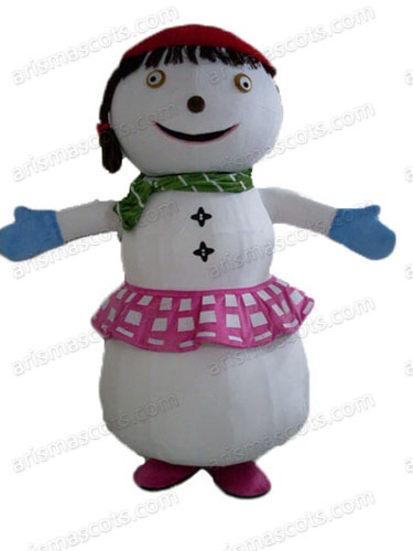 Snowman Mascot Costume