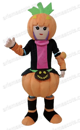 Halloween Pumpkin Mascot Costume